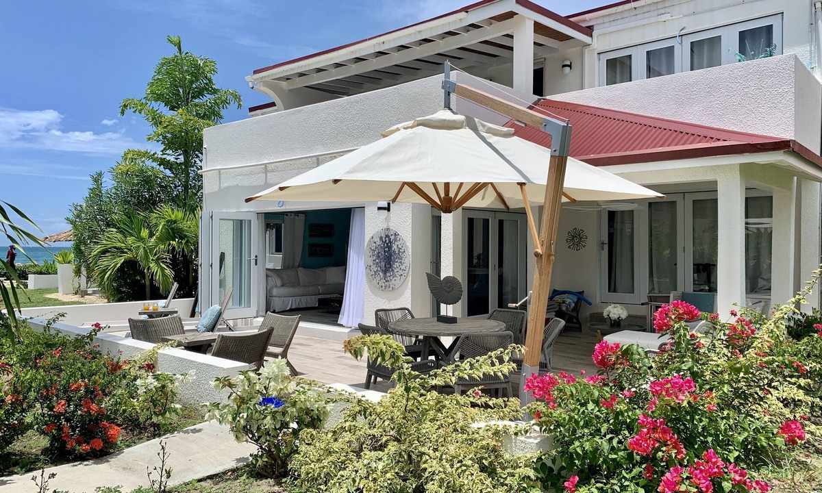 Dickenson Bay Villa | A modern, spacious two storey villa with beautiful in and outdoor living spaces