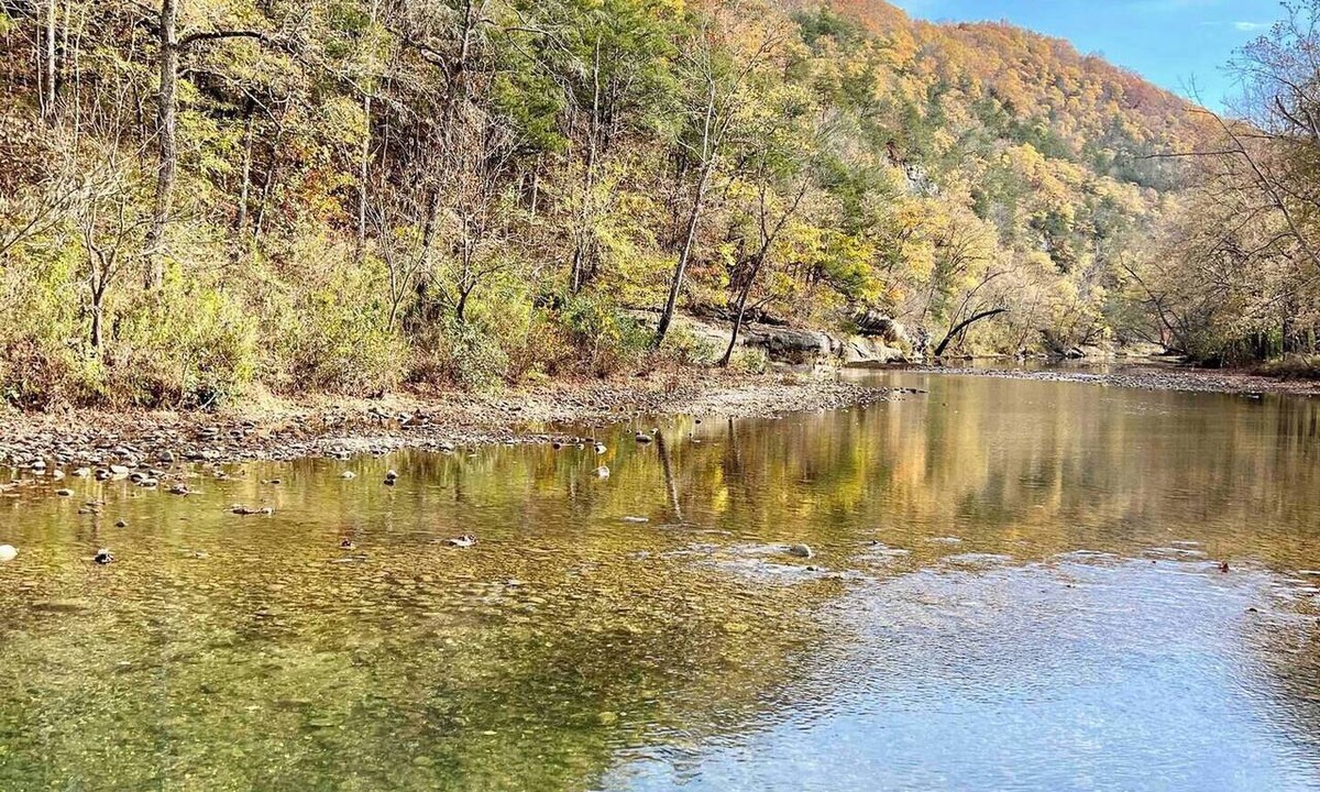 Compton Cabin | Escape to a peaceful Ozarks cabin near the Buffalo National River, perfect for couples and small families. Enjoy mountain views, a cozy private setting, and easy access to hiking trails, waterfalls, and Eureka Springs.