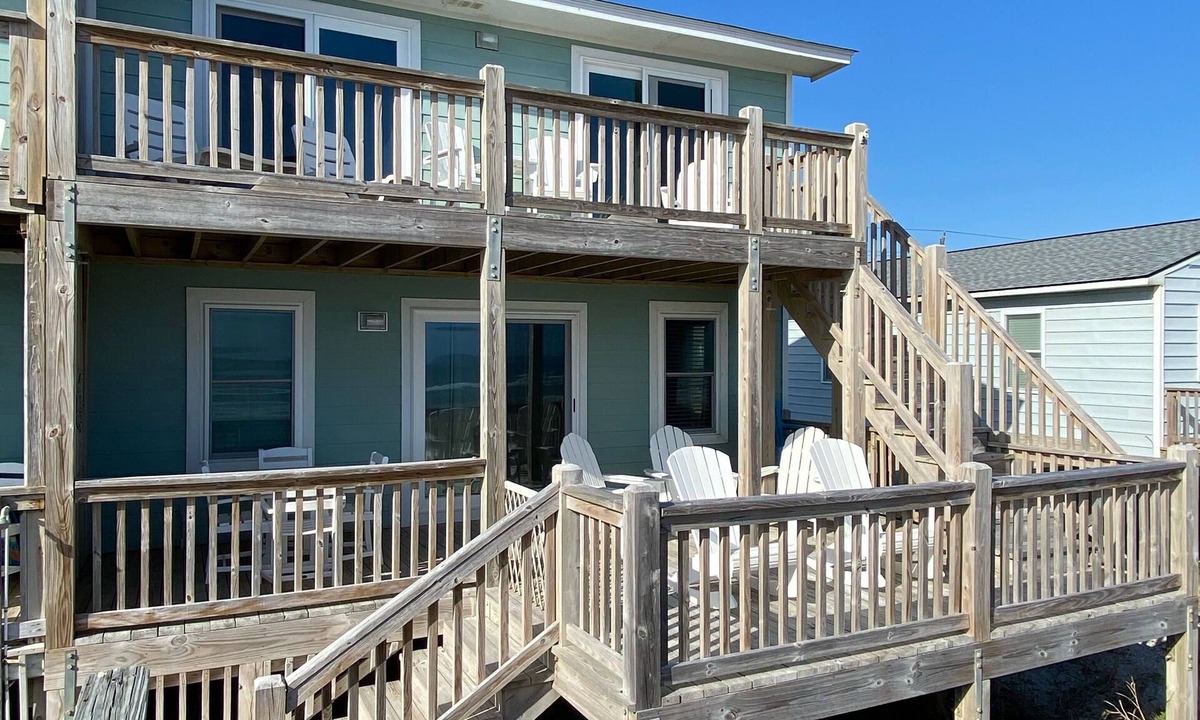 Emerald Isle House | Fantastic Oceanfront 4bd/2ba. 3 nt min Spring/Fall, up to 15% off for 7 days!