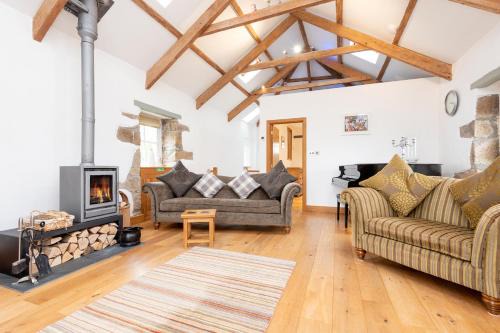 St Wenn House | Old Barn Tregonetha glorious countryside views
