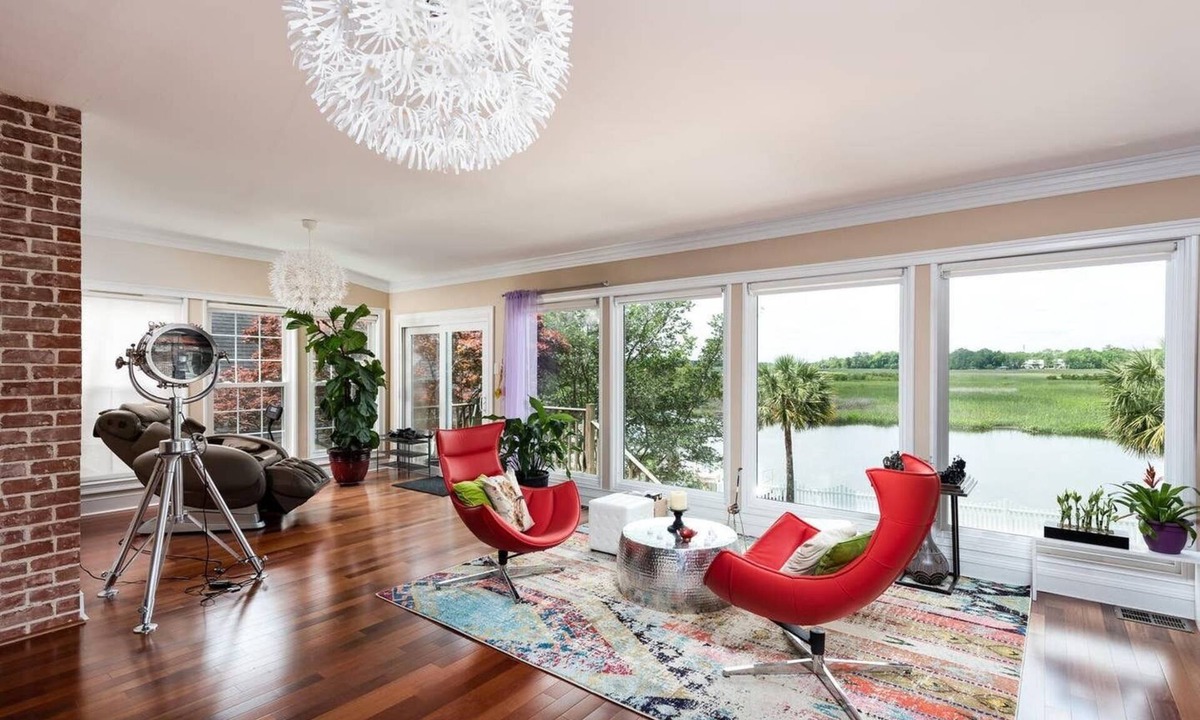Hanahan House | Riverfront Retreat Fishing Dock Hot Tub Deck C