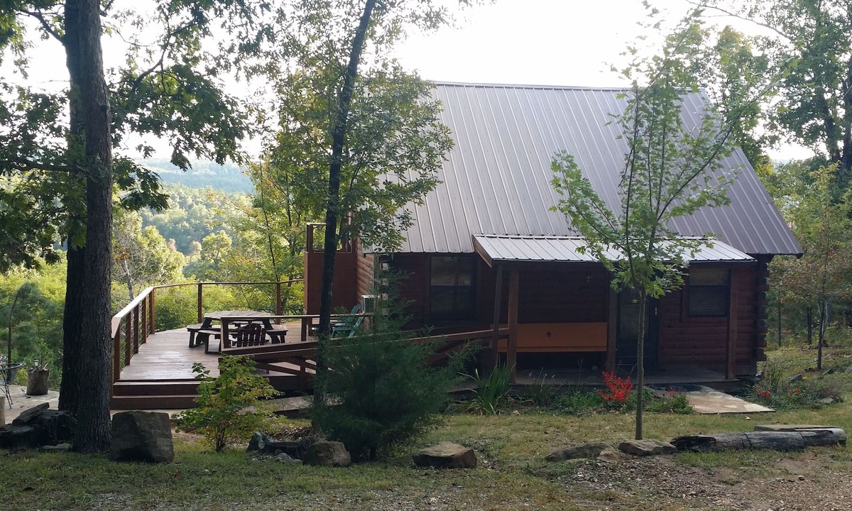 Jasper House | Secluded Newton Co. Arkansas Cabin with View