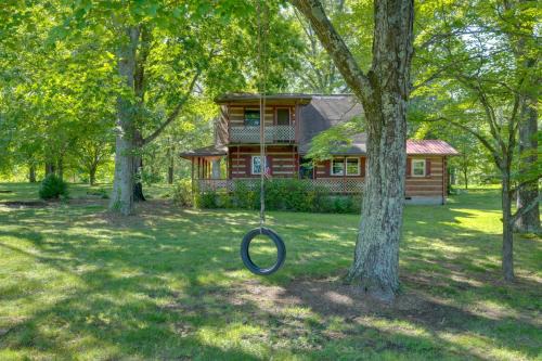 Greene County House | Spacious Yard + Fire Pit: Afton Family Cabin!