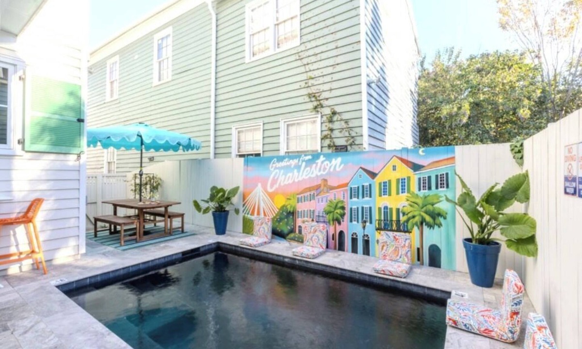 Cannonborough Elliotborough Villa | THE DELPHINE Luxury Downtown Charleston Villa, 1 Block to King + Private Pool
