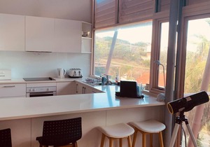 Immaculate designer house-sweeping views over iconic Blueys Beach 3min walk away in Blueys Beach