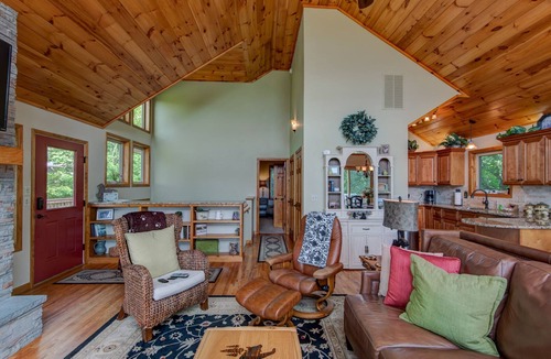 Boone House | 1 Beautiful View - Between Boone & Blowing Rock, hot tub, pool table!