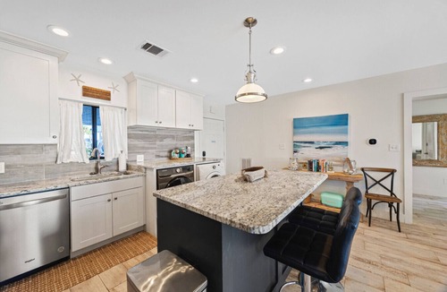 Holiday Isle House | Actually, on the Beach condo. Private Beach so Zen