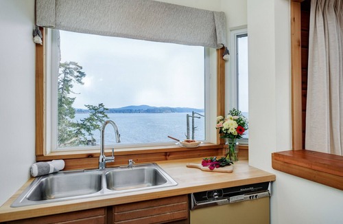 Otter Point House | Orca Point Beachfront Suite: Enjoy Your Private Beach Seconds Outside Your Door!