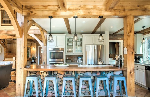 Fairview House | Pine Hollow | Mountain Lodge Near Asheville | Pool, Hot Tub, Fire Pit, Game Room | Event-Friendly