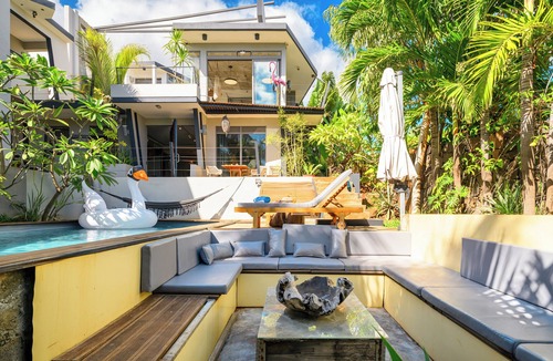 Pointe Aux Sables House | Private tropical loft in shared villa + pool + jacuzzi