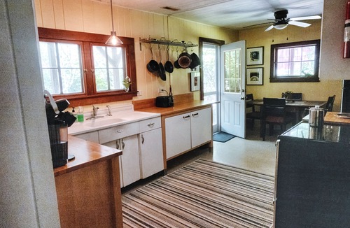 Canton Cottage | Rustic Creekside Cottage - High Speed internet.