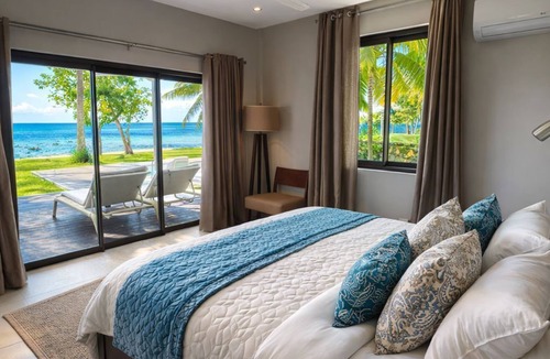 Trou aux Biches Apartment | Sea Front Luxury Ground floor apartment in Pointe aux Biches