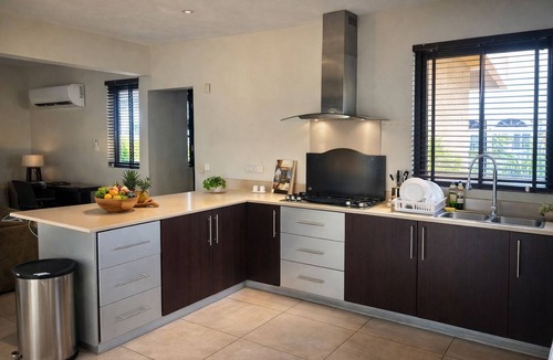 Trou aux Biches Apartment | Seafront 1 bedroom large penthouse apartment on the beach at Pointe Aux Biches.