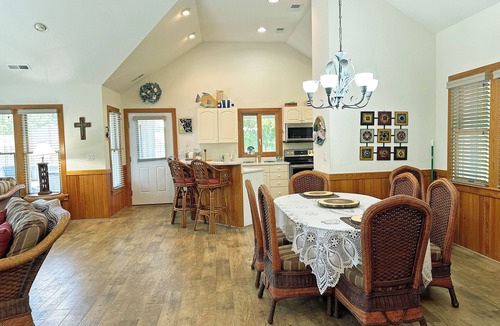 Southern Shores House | SS94- Waterfront- 5 BRs(3 Masters), Private Pool, Hot Tub, Dock, Comm Tennis!