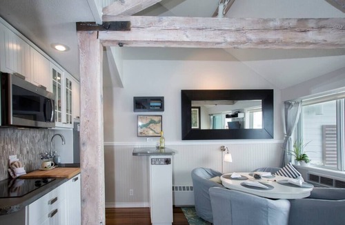 Charlevoix Condo | Stunning View BoatHouse Lake Charlevoix: Pool/Town