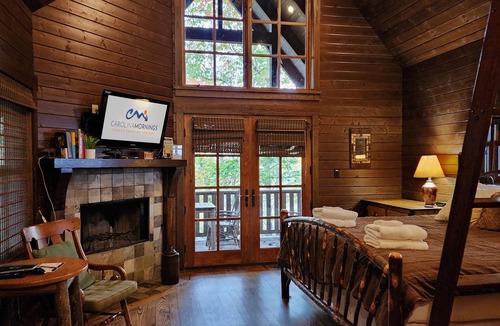 Cheshire Cabin | Wild Turkey’s Roost | Cozy Cabin w/Fireplace + Biltmore Pass