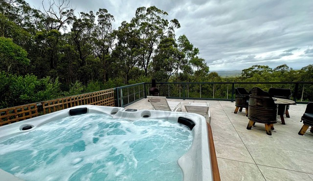 Arcadia Wilderness Retreat - spa relaxation time!
