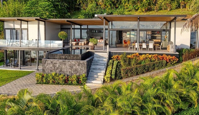 Architectural Oceanview villa HR6, mind-blowing sunset, comes with Concierge