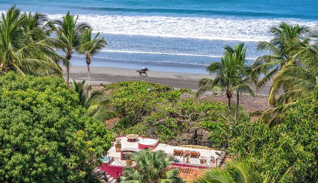 Beach Front Home with pool and breathtaking Ocean views!