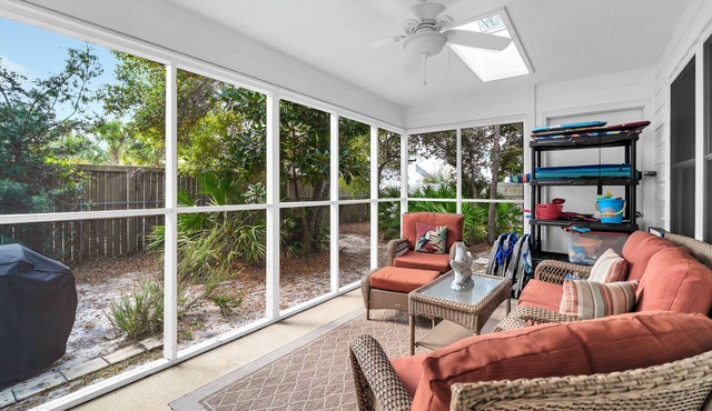 Beautiful beach cottage! West end! 3 blks to beach! Front & back porch! Save