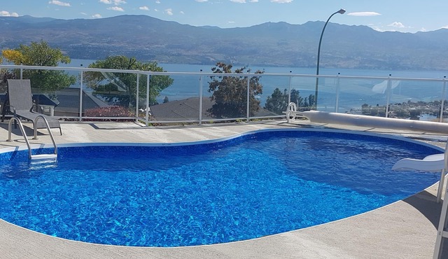 Beautiful West Kelowna Home with saltwater pool and breathtaking view