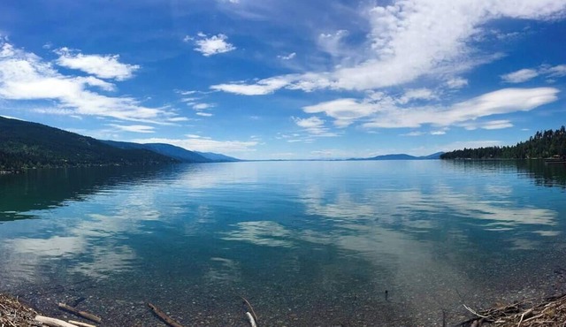 Charley's Cottage Flathead Lake Beach Pets Yes!