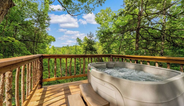 Couples Retreat, Elevated Hot tub w/View