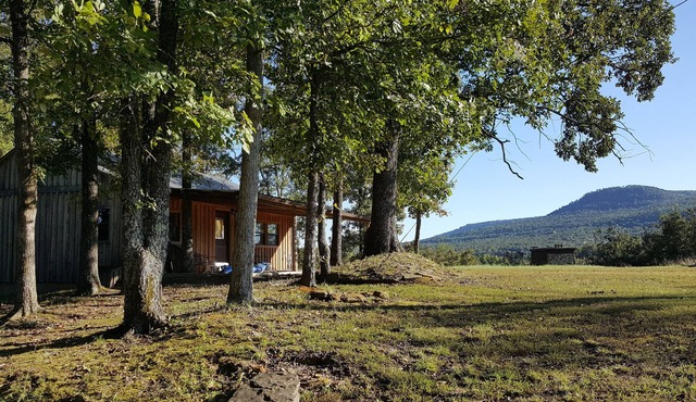 Dewey's Cabin Near the Buffalo Nation River with beautiful views and wildlife.