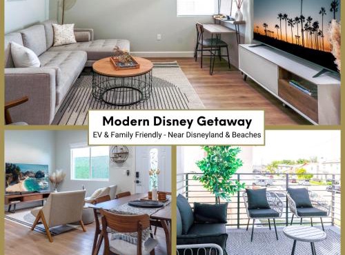 Disneyland Cozy Luxury Retreat I Sleeps 10, King Bed & EV Access