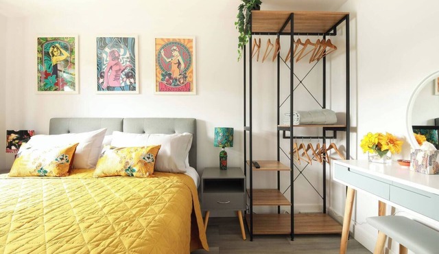 Little Bright House is a luxuriously modern one bedroom detached property, with parking.