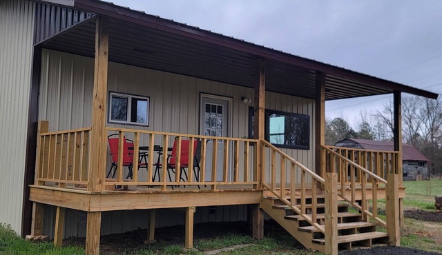 Manes Bluff Cabin By the Buffalo Nation River with beautiful views and wildlife.