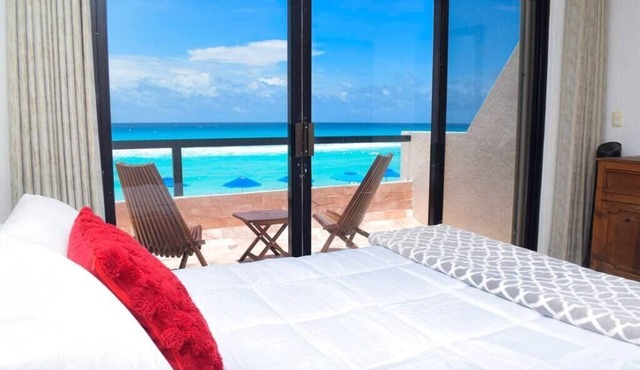 Ocean front 2 bd villa