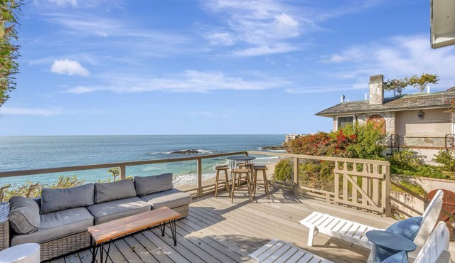 OCEAN FRONT Beach HOUSE! Private stairs to SAND!