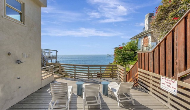 OCEAN FRONT! Private stairs from home to BEACH! Unit A