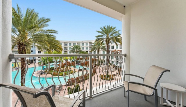 Orlando Getaway with Pool View Balcony