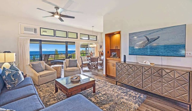 Panoramic Ocean View Kapalua Villa #321