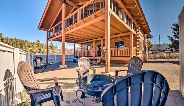 Pet-Friendly Cloudcroft Cabin: Walk to Shop, Food in Cloudcroft