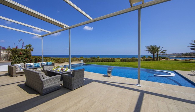 Protaras Fig Tree Bay Seafront Villa Infinite Aretousa