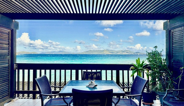 Sapphire Beachfront Condo - Spacious, Great Views, WiFi, AC & Generator
