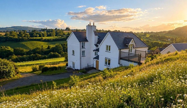 The Vineyard at Newton Court, Nr Monmouth sleeps 10 guests