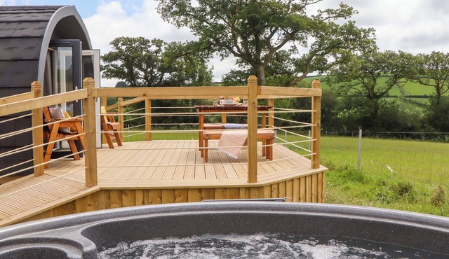 UNDER OAK POD, pet friendly, with hot tub in Totnes