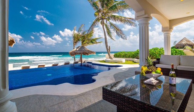 Villa Sofia Luxurious Ocean Front Villa Last Minute Discounts in tulum