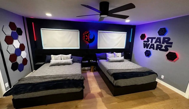 Whimsical Guest House with Disney-themed Rooms, Pool & Spa