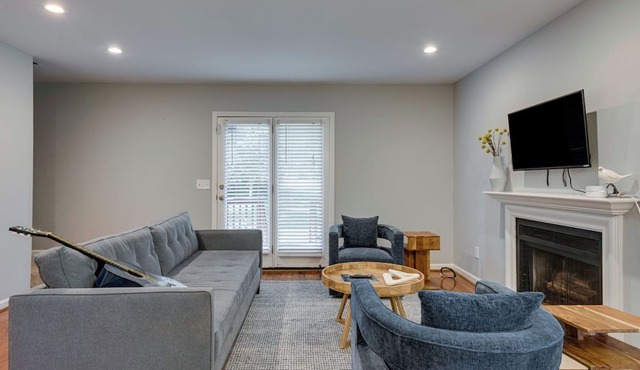 We welcome you home to this peaceful and centrally-located house